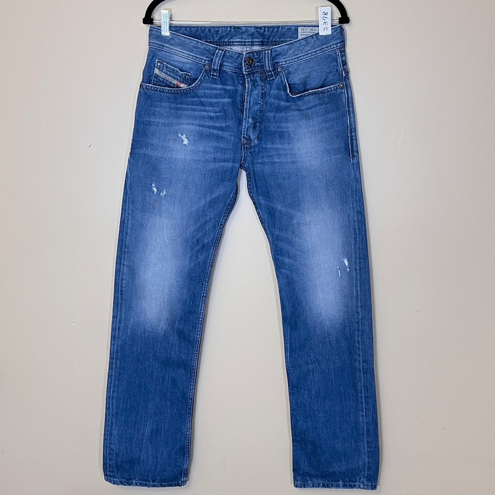 Diesel Safado Slim Straight Button Fly Jeans - Men's Size 30*32 - Blue